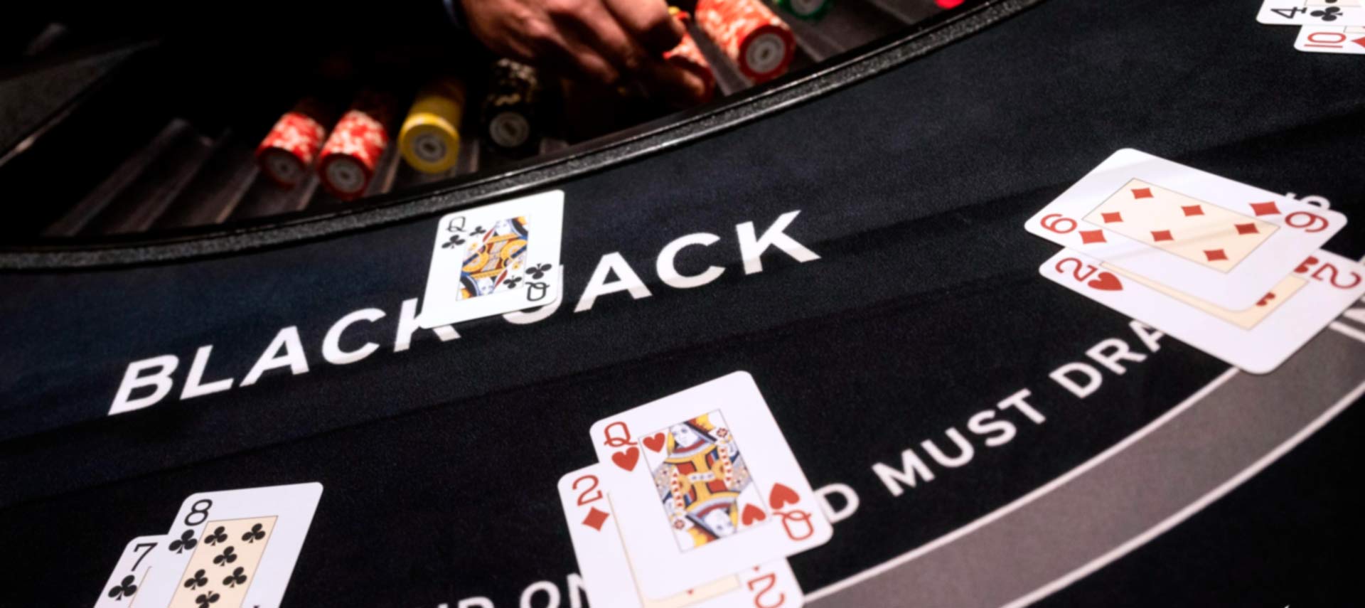 blackjack table